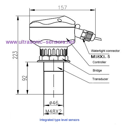 Ultrasonic level sensors