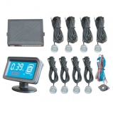 LCD monitor parking sensor system